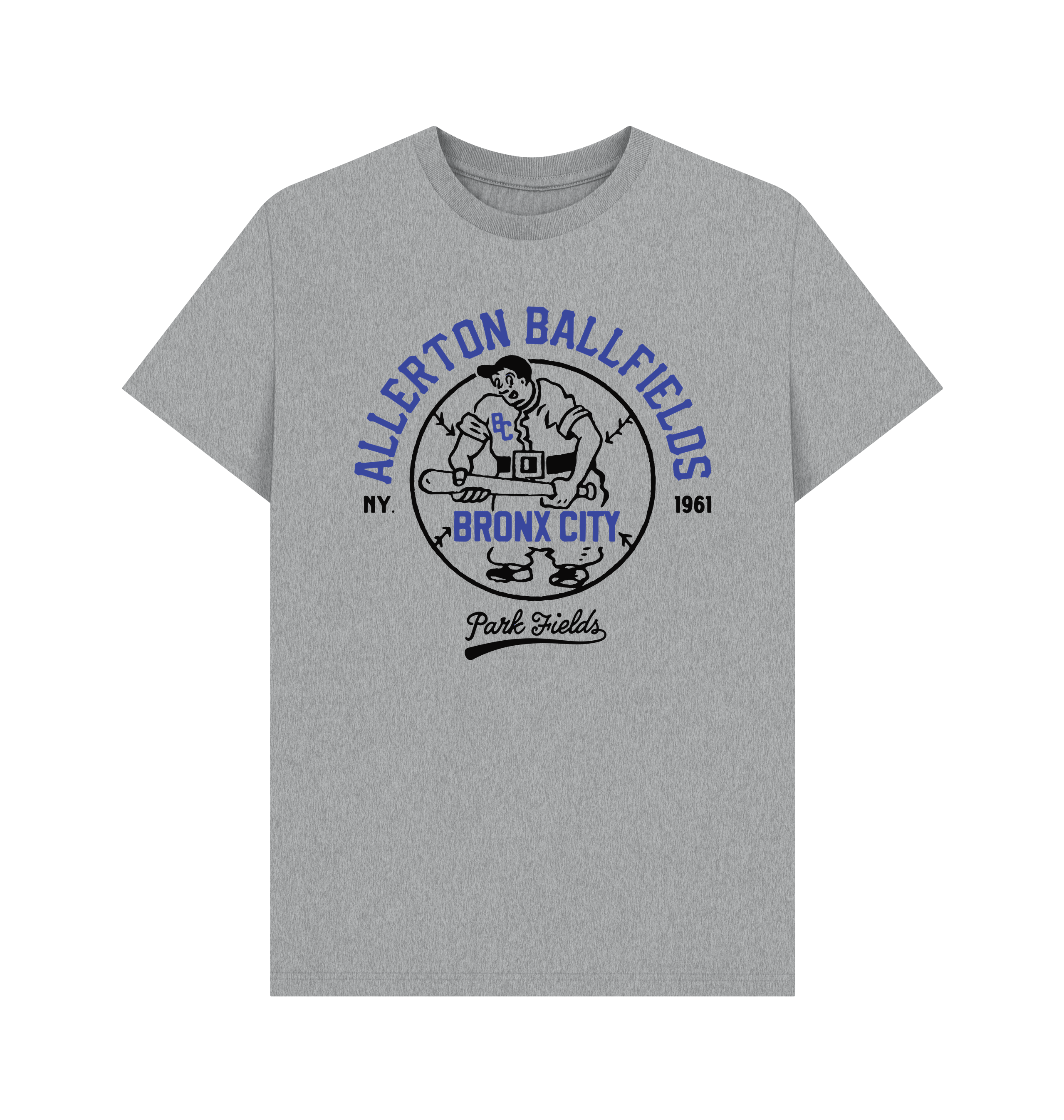 PREMIUM OFFICIAL Bronx Heather Unisex Grey T-Shirt