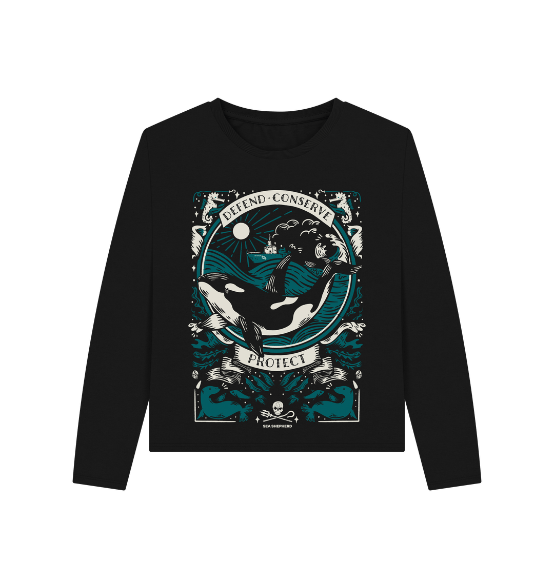 Orca Conservation T-shirt | Protect Marine Life | Sea Shepherd