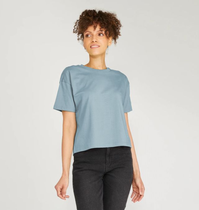 【COLOR iN ID】trust boxy t-shirt Organic Cotton Boxy Tee | The Wildlife Trusts Store