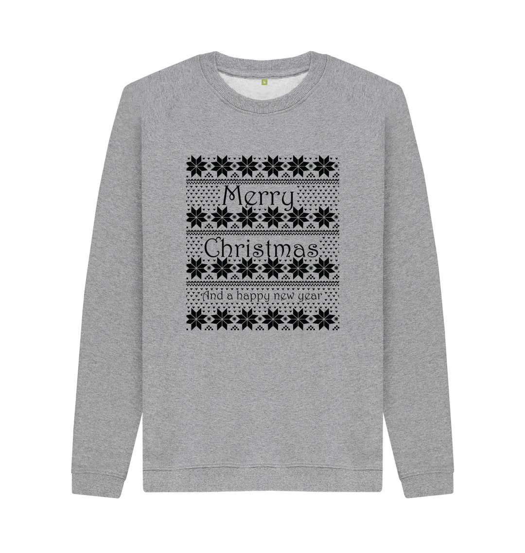 Merry Christmas Jumper Xmas Ugly Sweater Pattern