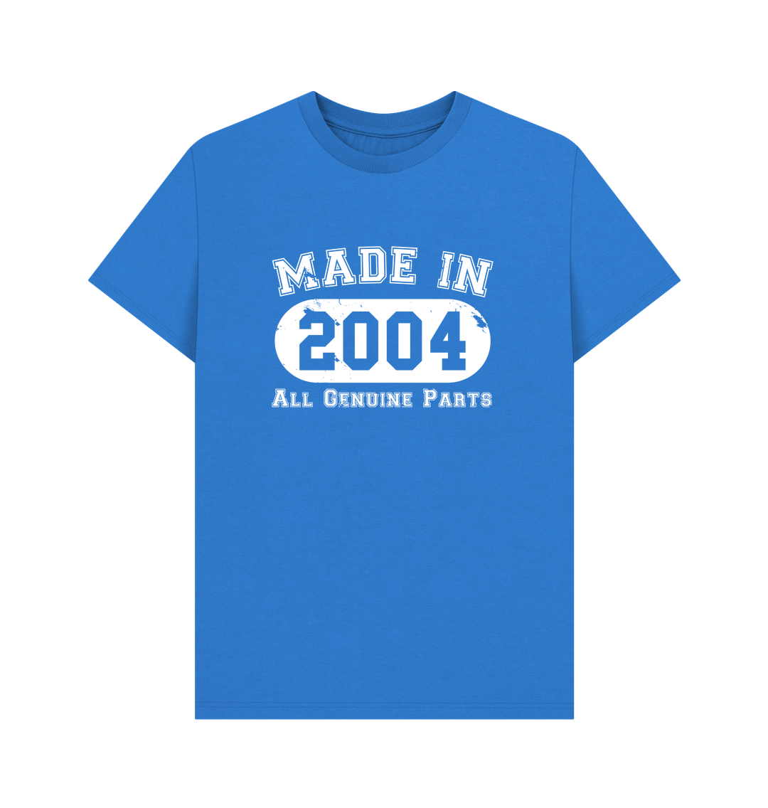 21st Birthday T Shirt Made in 2004 - All Genuine Parts