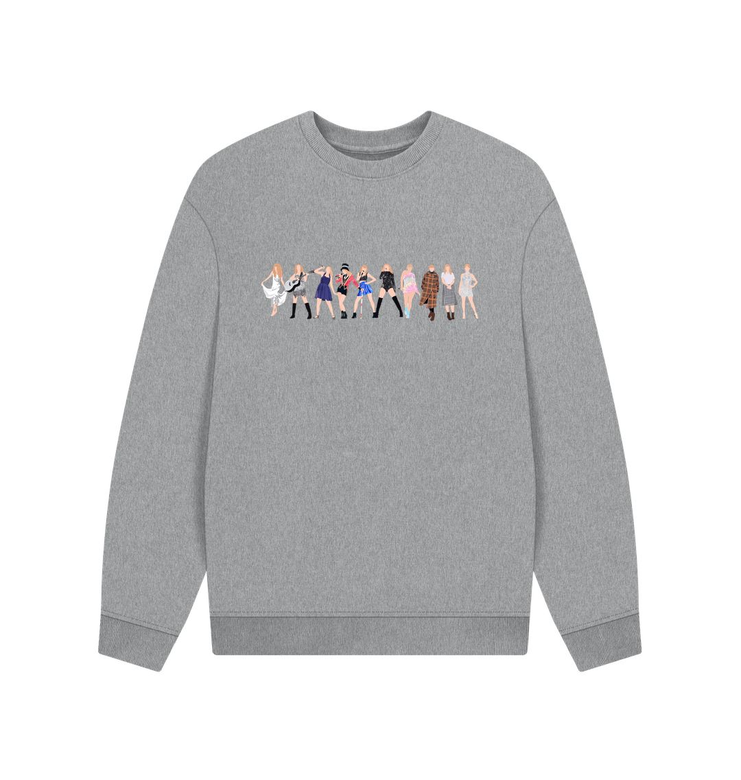 テイラースウィフト ハート型花柄長袖Tシャツ All Merch – Taylor Swift Official Store