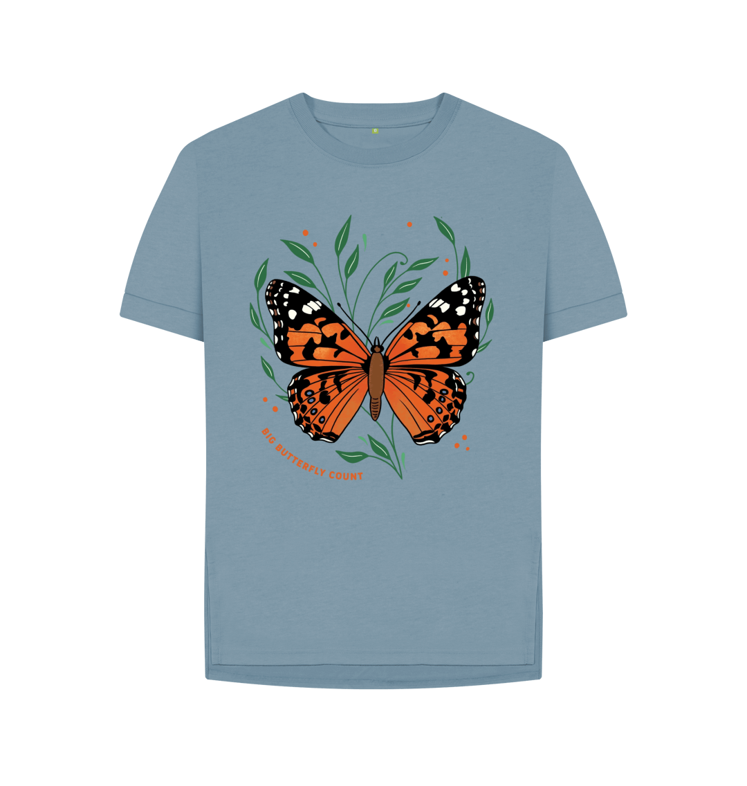 Painted Butterfly Relaxed Tee Painted Butterfly Relaxed Tee