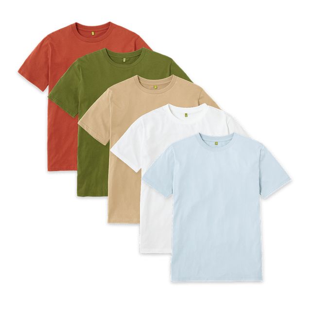 Organic Cotton T-shirts Pack