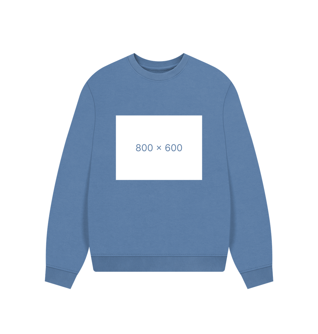 White design on a black T-shirt: Sometimes when there isnt an image already you get a picture of a plain box with the images dimensions written in the center of it