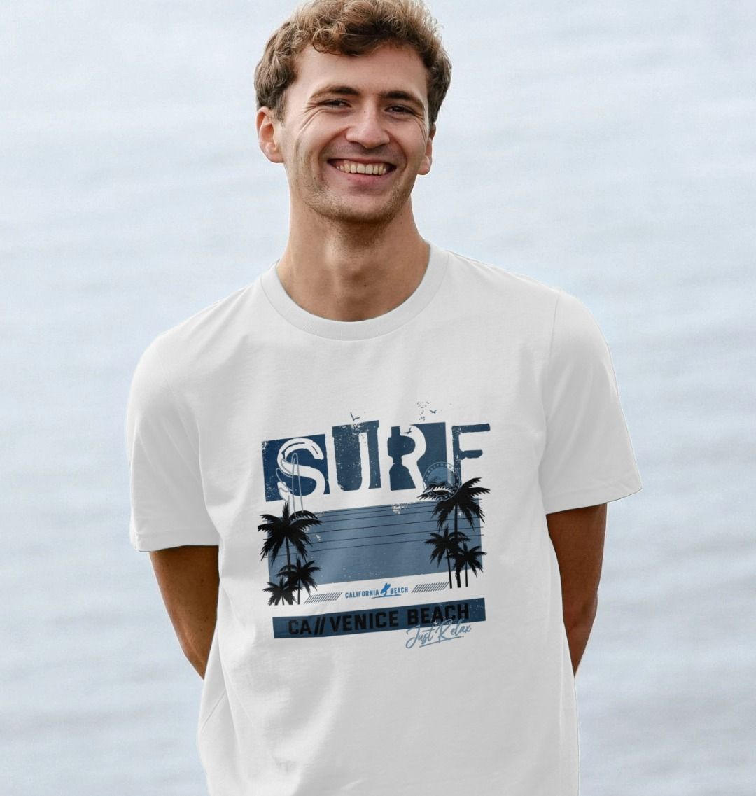 Surf print 2024 t shirt