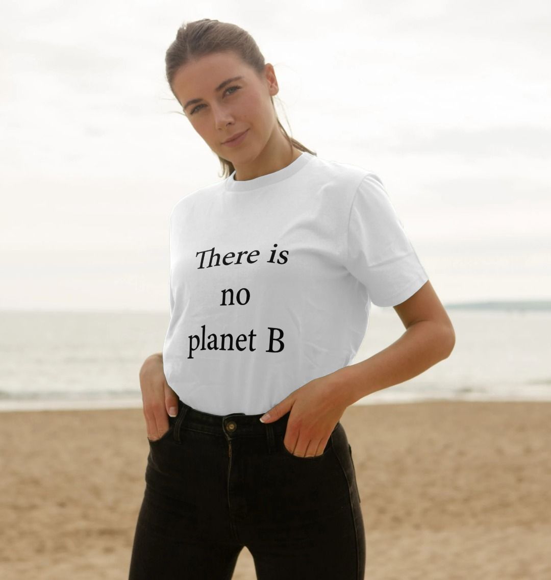 No Planet B t shirt Unique Design Eco Friendly