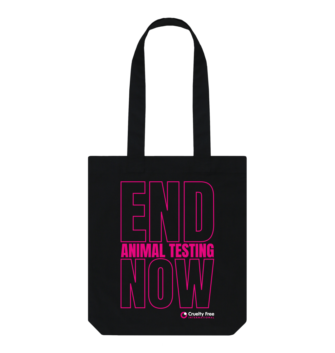 Cruelty free sales tote bag