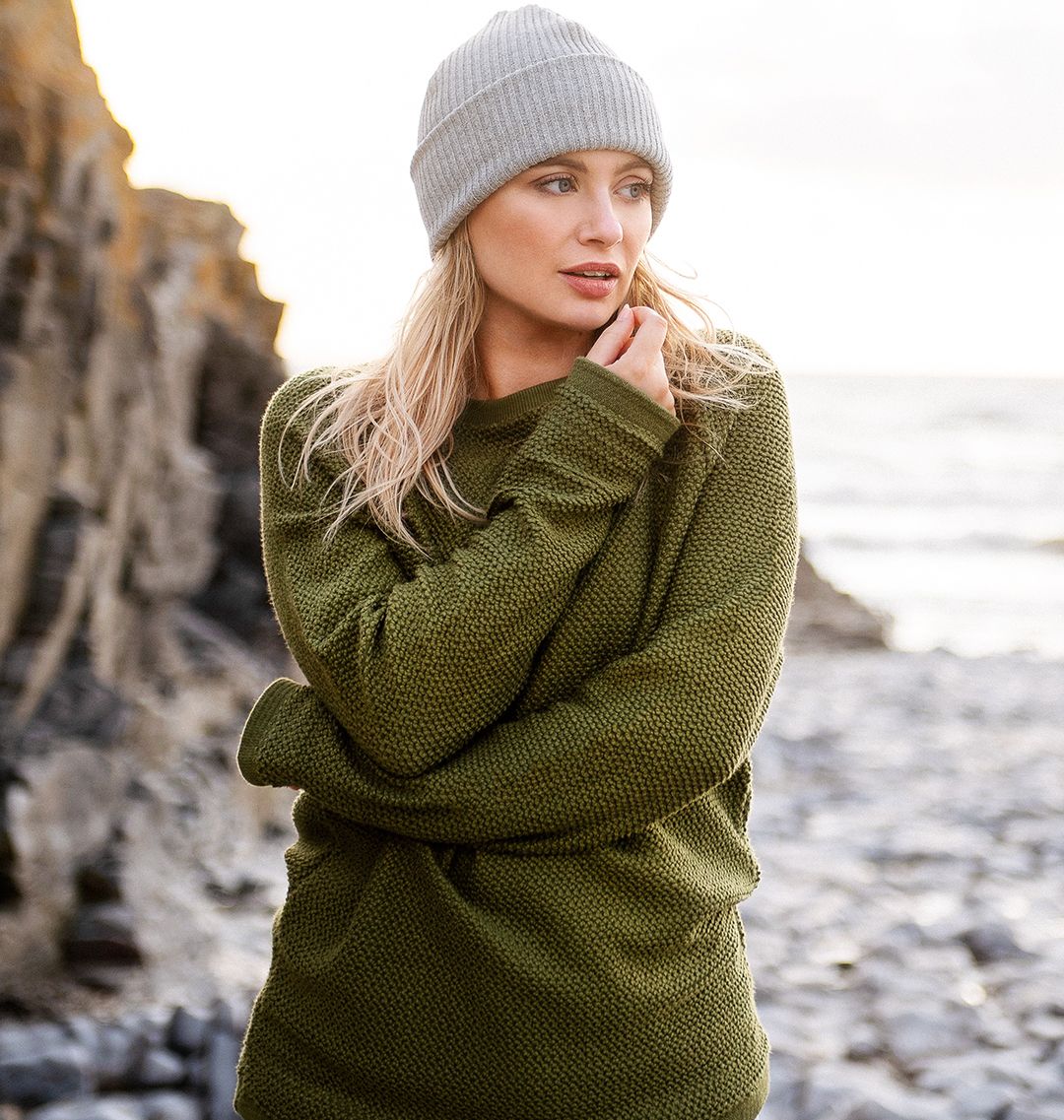 fishermans jumper ladies