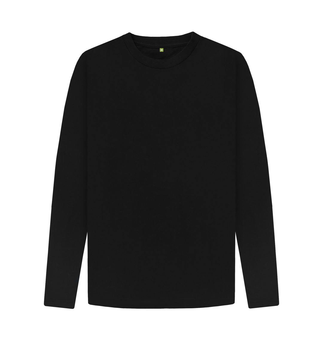 Full Sleeves Plain Black Tshirts - Buy Full Sleeves Plain Black