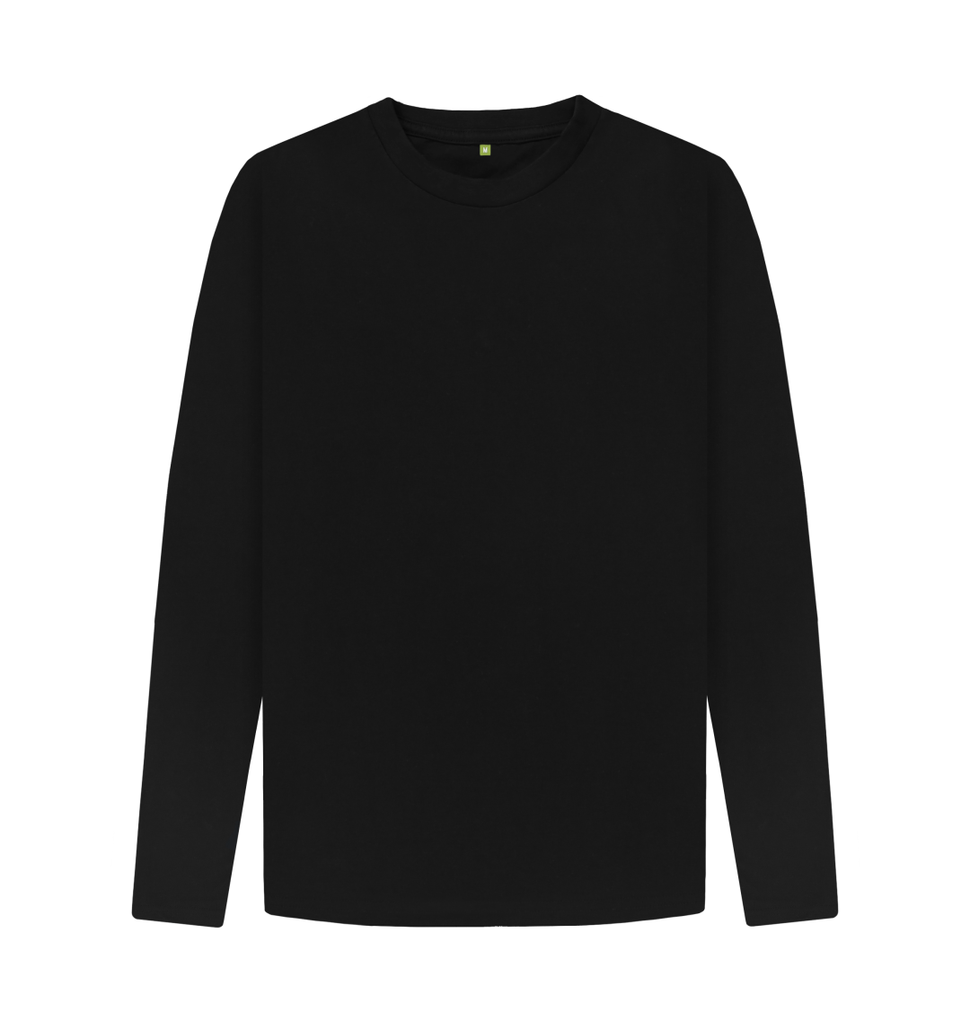 Plain Organic Cotton Long Sleeve T 