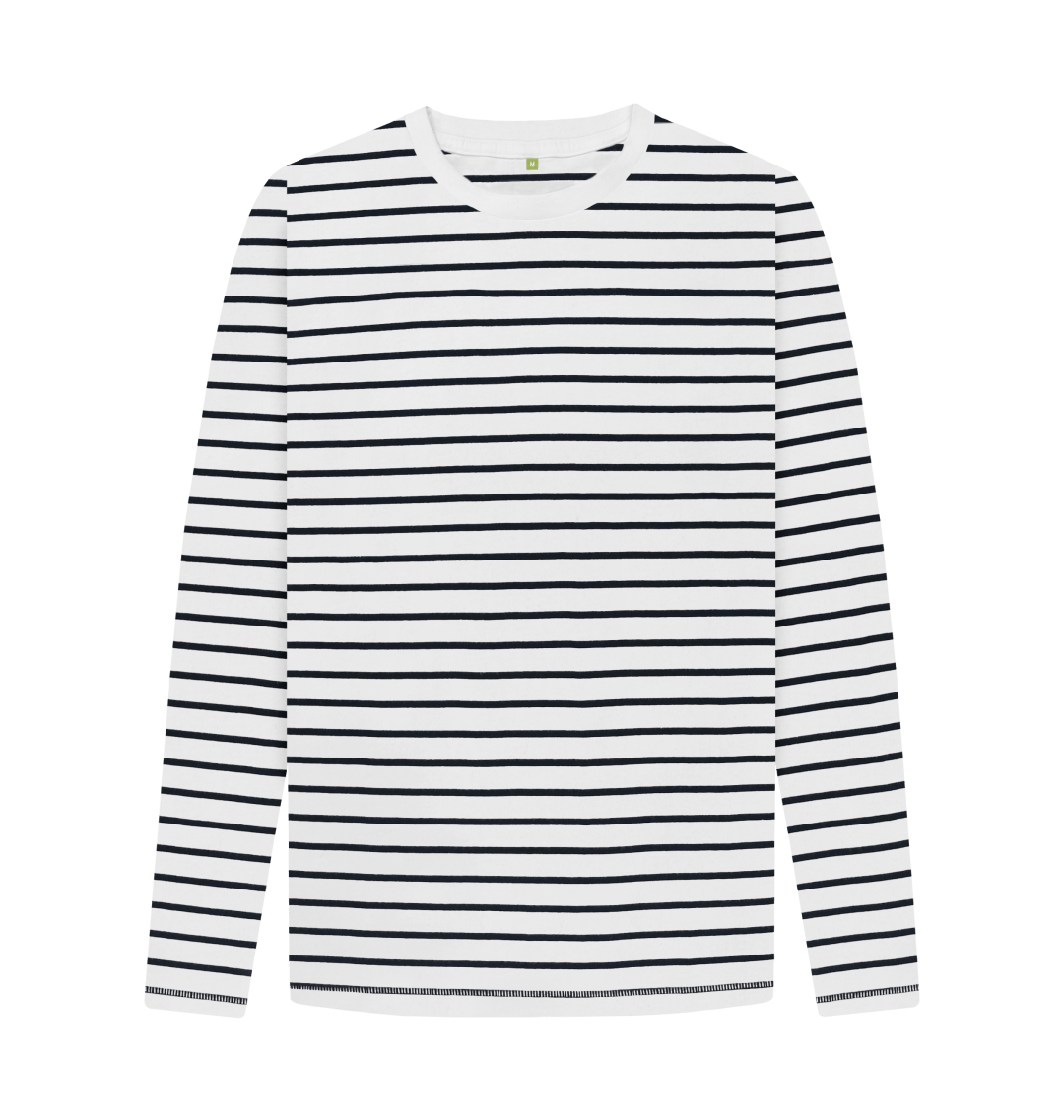Men's Striped Long Sleeve Top