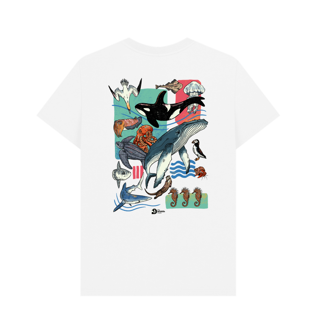Regular Fit Long Sleeve Shirt - Random Mixed Panel - Sealife