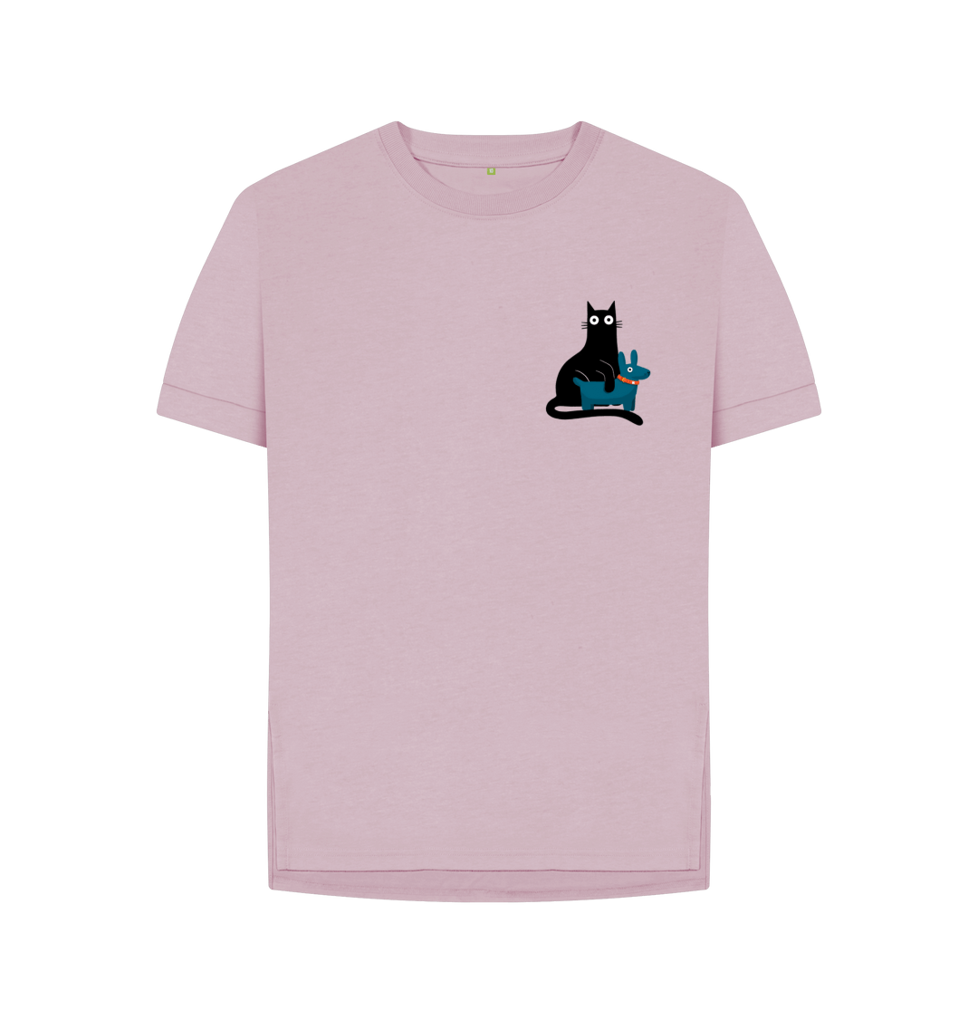 Pocket cat store t shirt