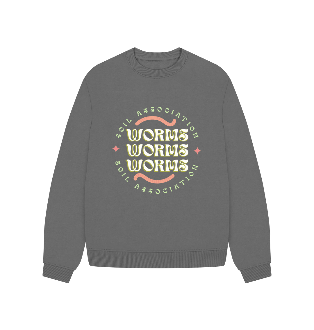 Worms Worms Worms oversized Jumper