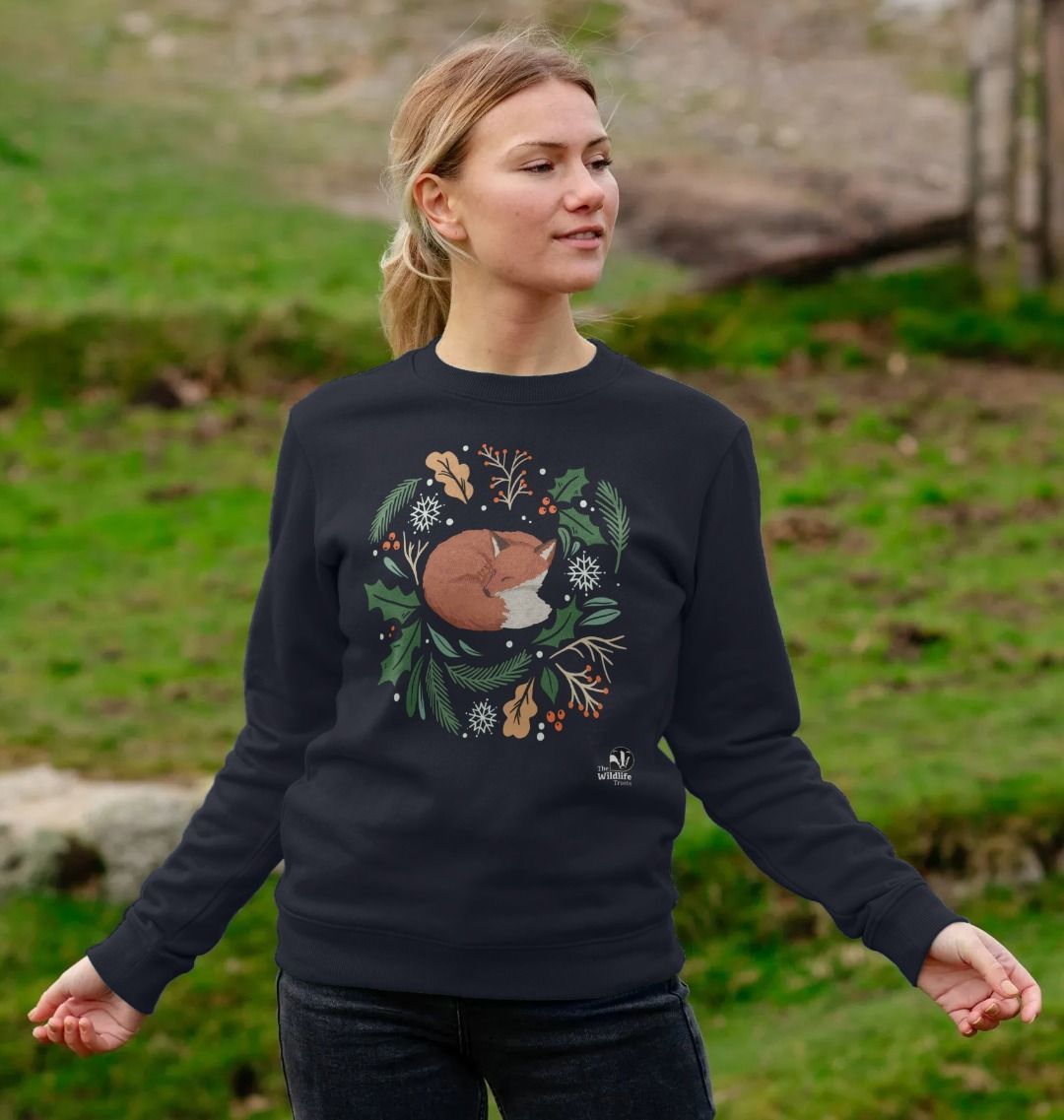 Winter Fox Jumper The Wildlife Trusts Store
