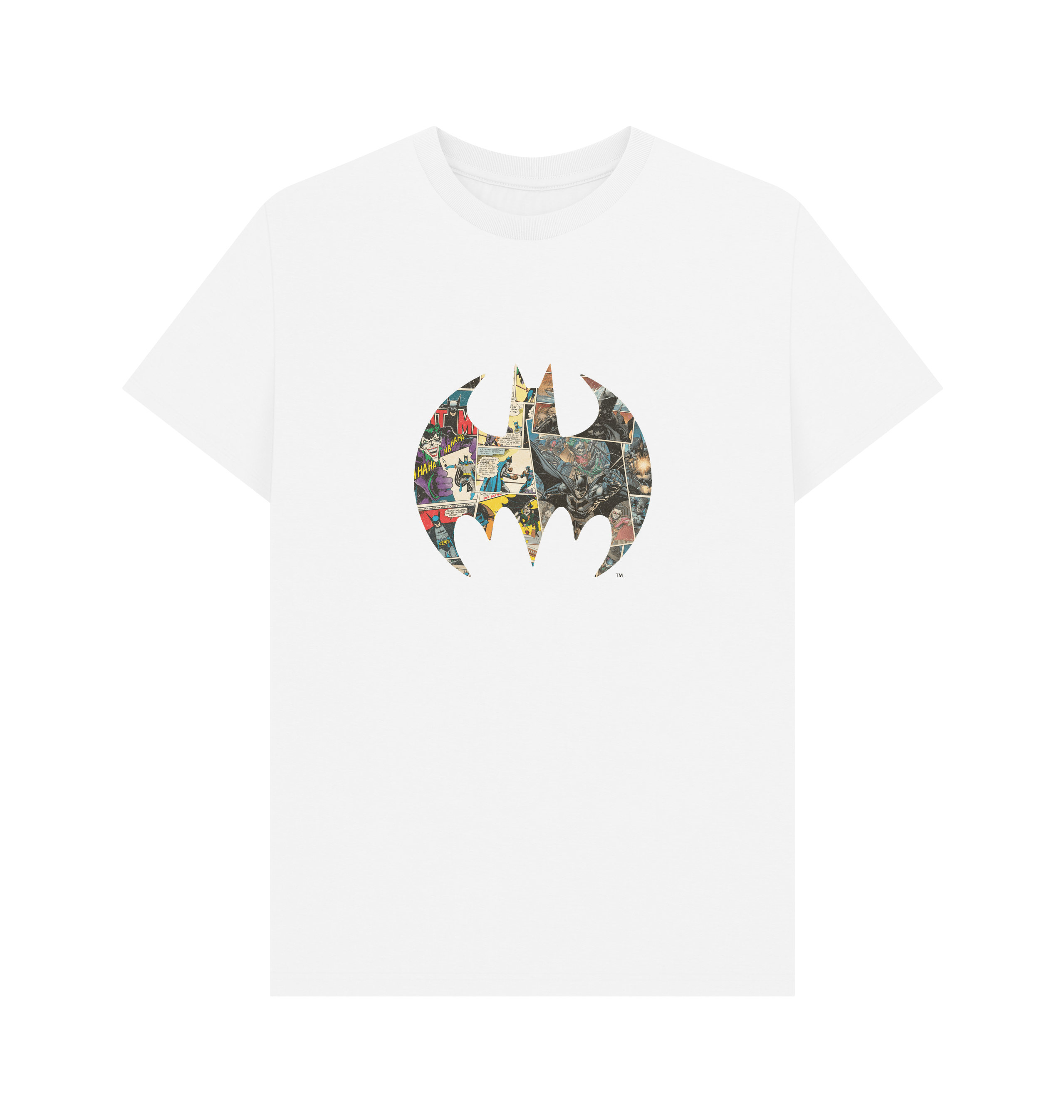 PREMIUM OFFICIAL Batman Comics Unisex Logo T-Shirt - Picture 2 of 3