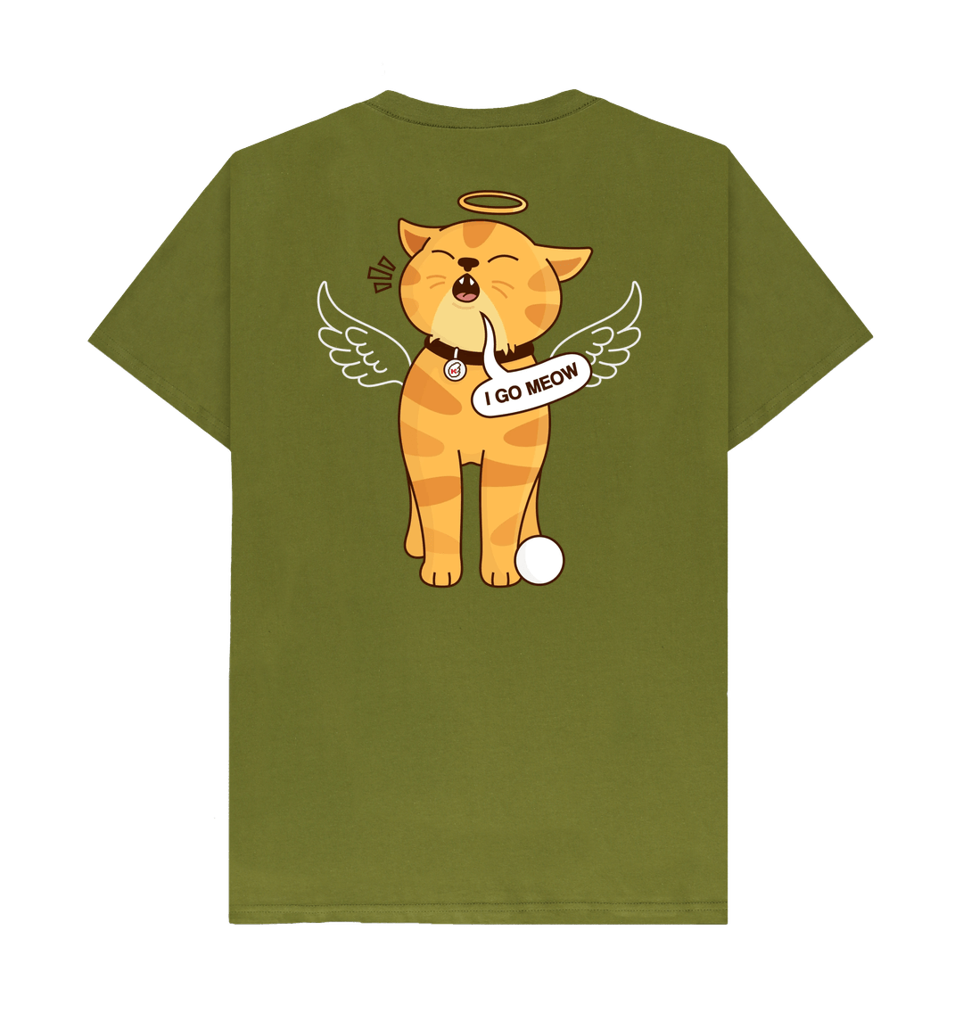 ITZAVIBE☆ANGEL CAT T-SHIRTS VER.3 ANGEL CAT T-SHIRTS VER.2_BLACK - ITZAVIBE
