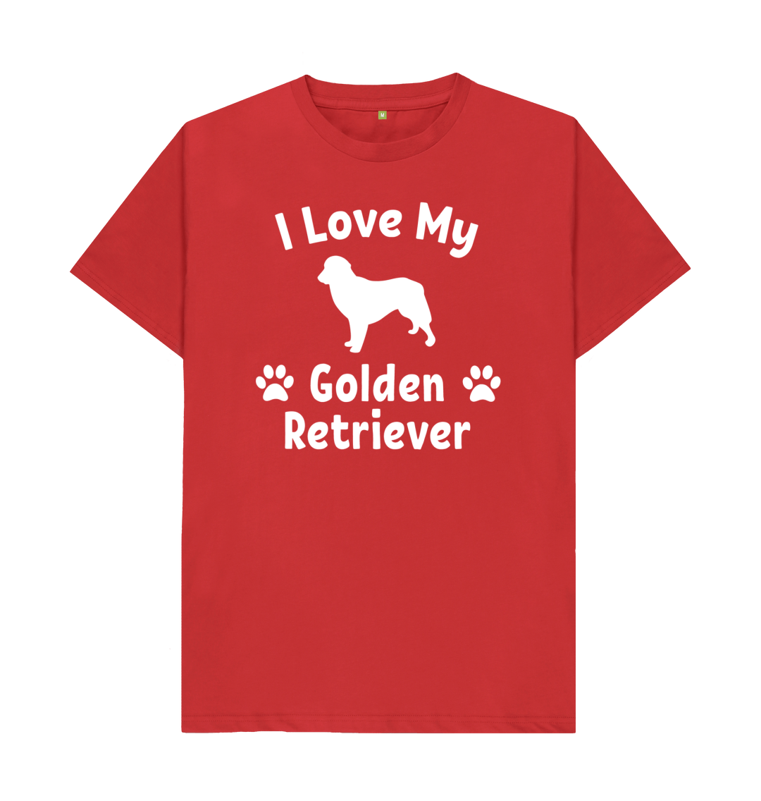 Golden retriever outlet t shirt