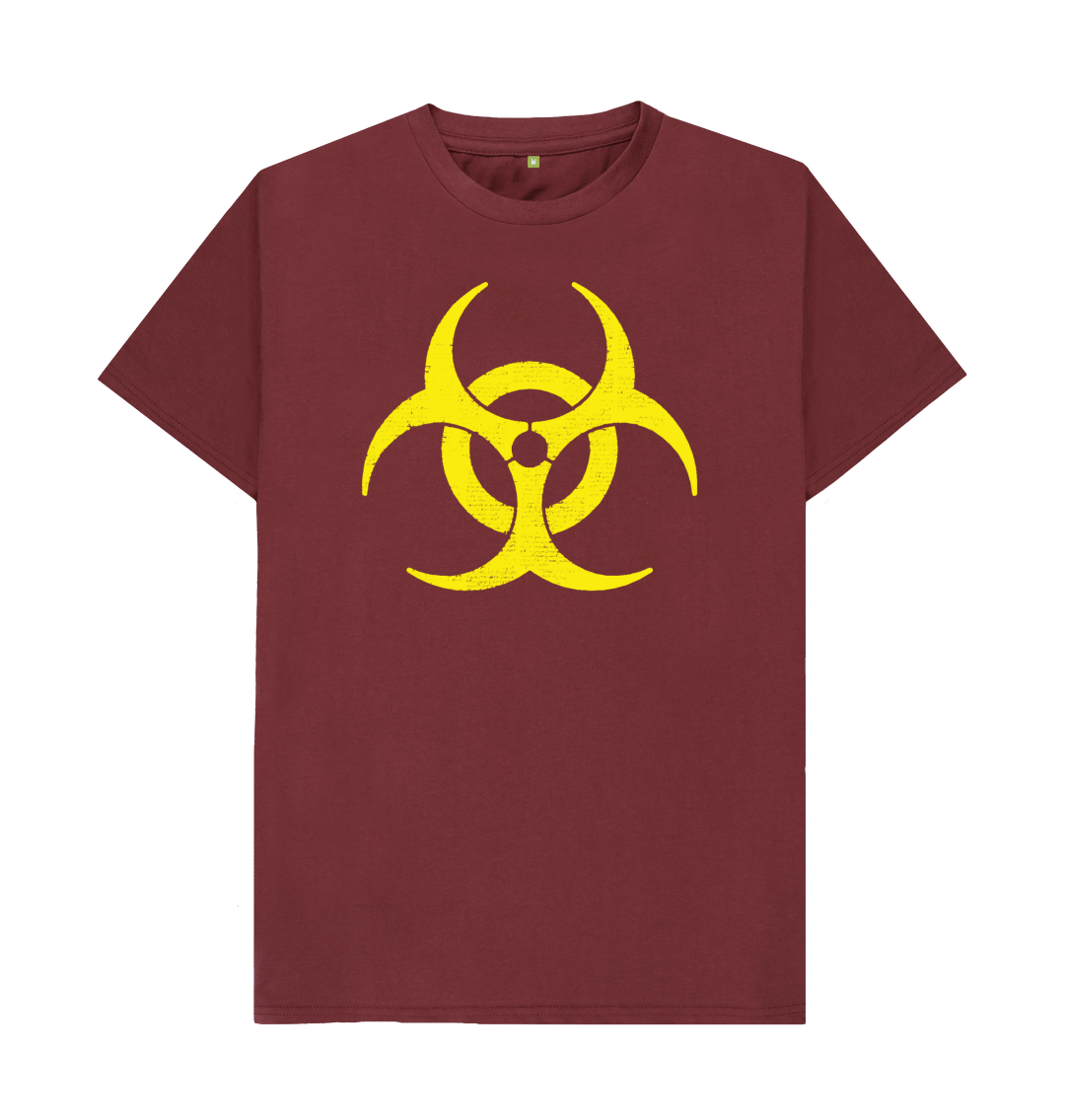 Warning Logo T Shirt Biohazard Symbol