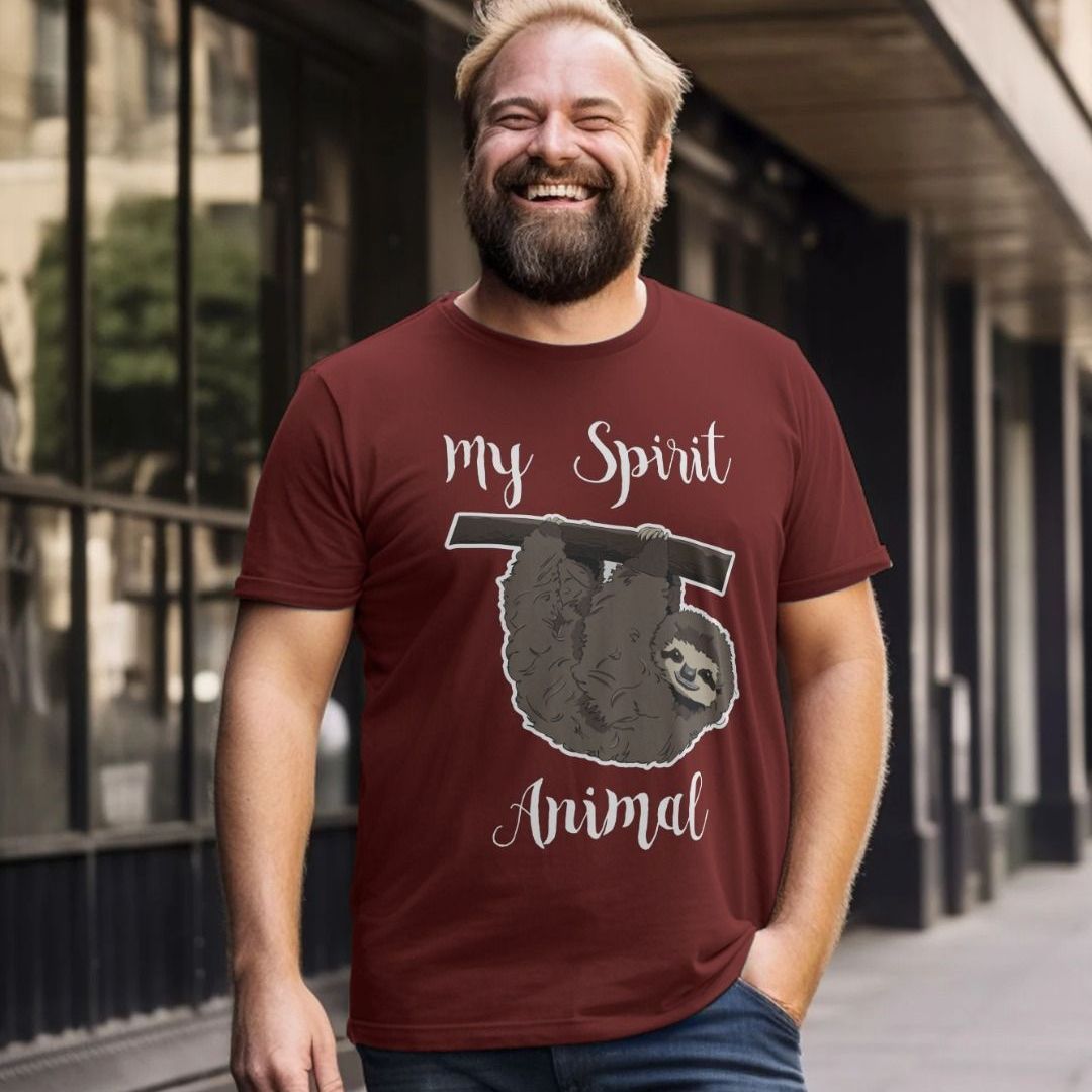 Funny Sloth Wine Lover T-Shirt Spirit Animal Cute Gift Funny Sloth Wine Lover T-Shirt Spirit Animal Cute Gift