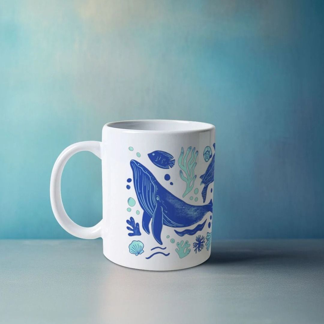 Mug - Save the ocean - keep the sea plastic free - recycle, reduce, refuse  ☆ Eco-friendly Mug ☆ No Gods No Masters