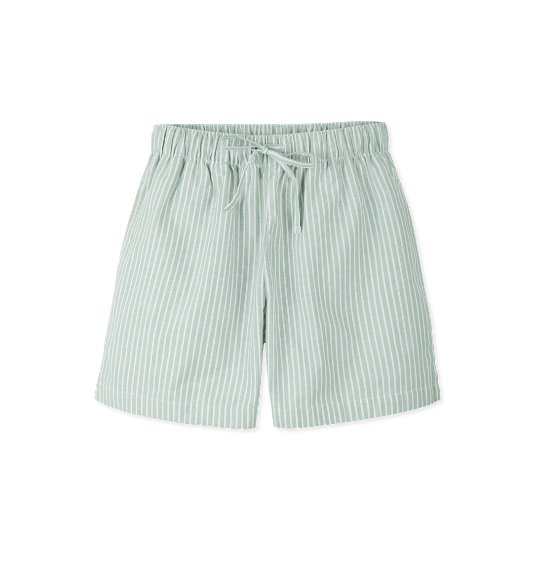 Organic Cotton Pyjama Shorts Jil Sander Striped Organic Cotton