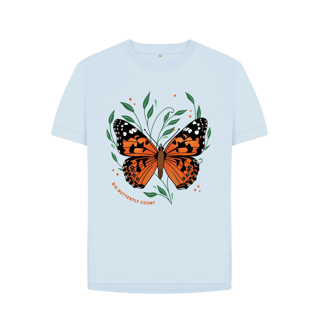 Painted Butterfly Relaxed Tee