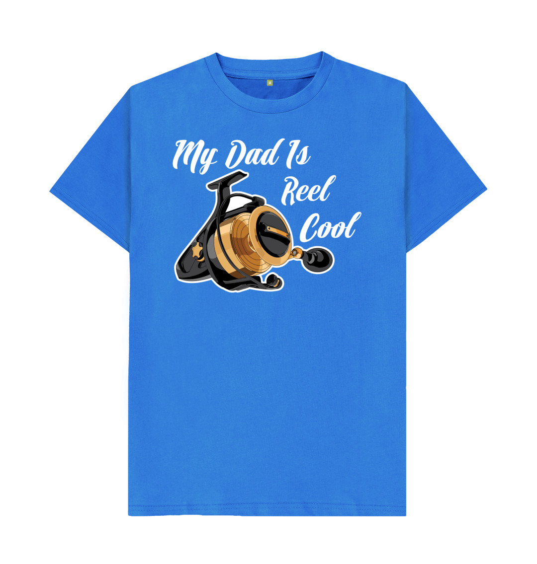 Reel Cool Dad Fishing T-Shirt, Funny Fishing Father Shirt, G - Inspire  Uplift
