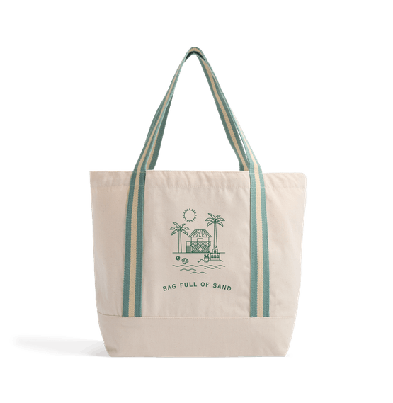 BRIEFING × foodtextile TOTE IVORY VERAFIED Statement Tote Bag - Verafied New York