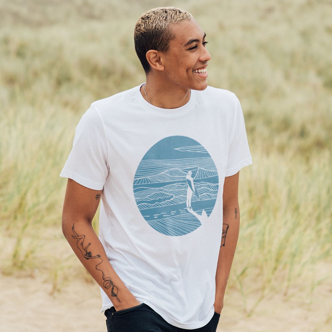 mens surf tees