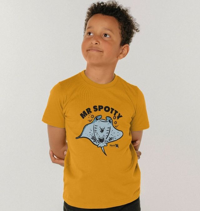 Mr Spotty Manta Ray Kids' T-shirt