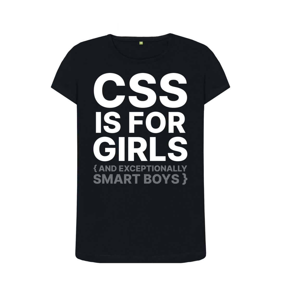 (CSS is for girls and exceptionally smart boys.)