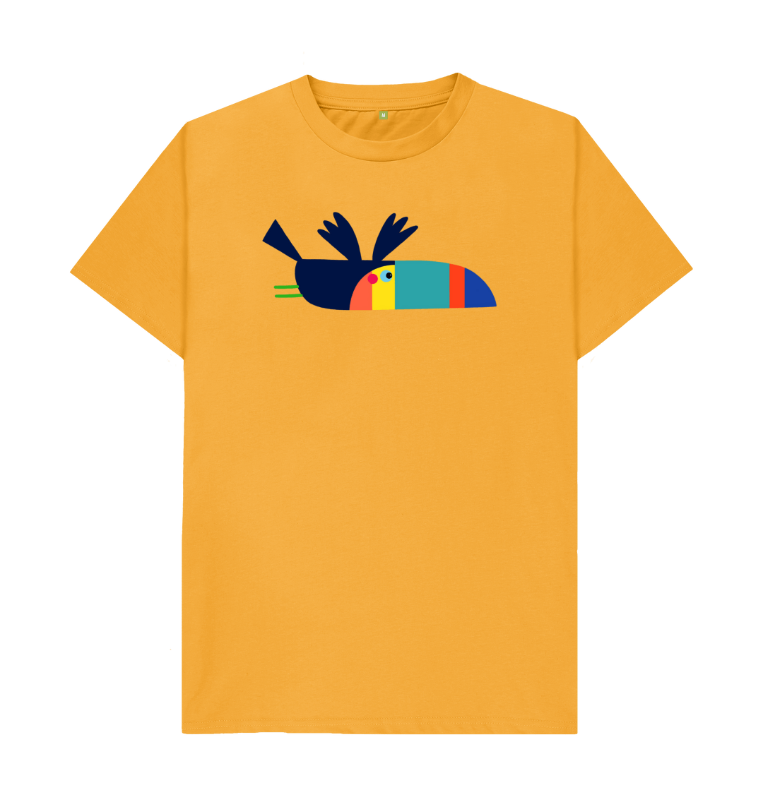 Toucan t-shirt - Mens - Organic - Flapping Frank