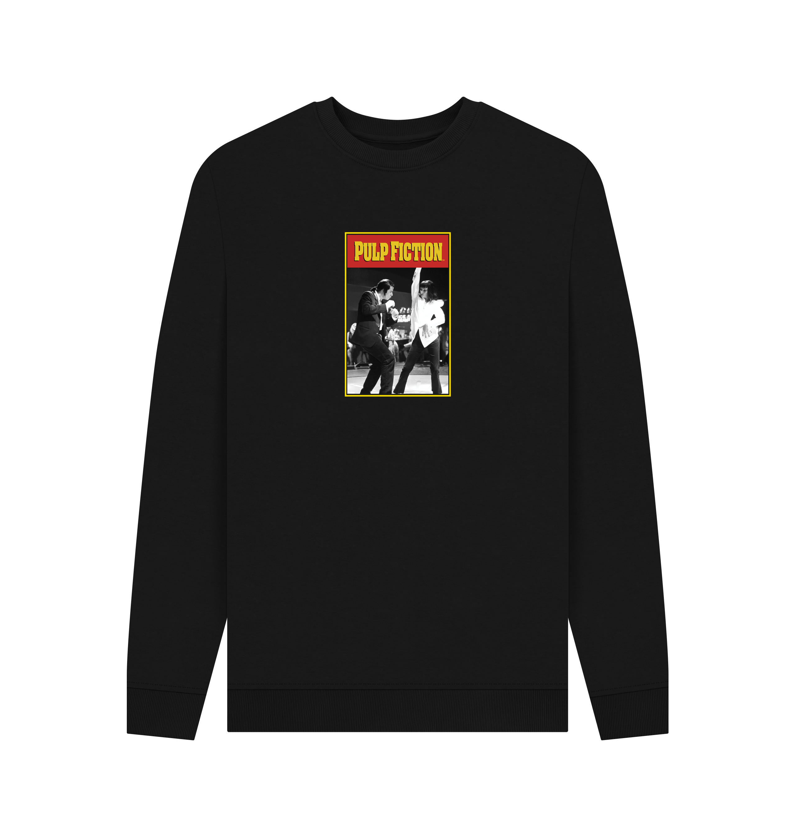 PREMIUM OFFICIAL Pulp Fiction Dance Portrait Unisex Sweatshirt - Picture 2 of 3