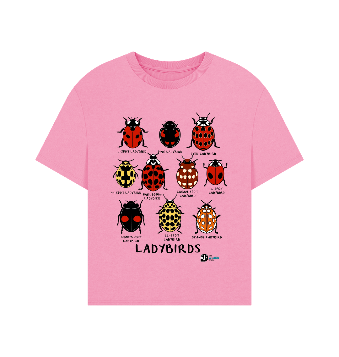VIVIDLY PARROT PINK OVERSIZED T-SHIRT