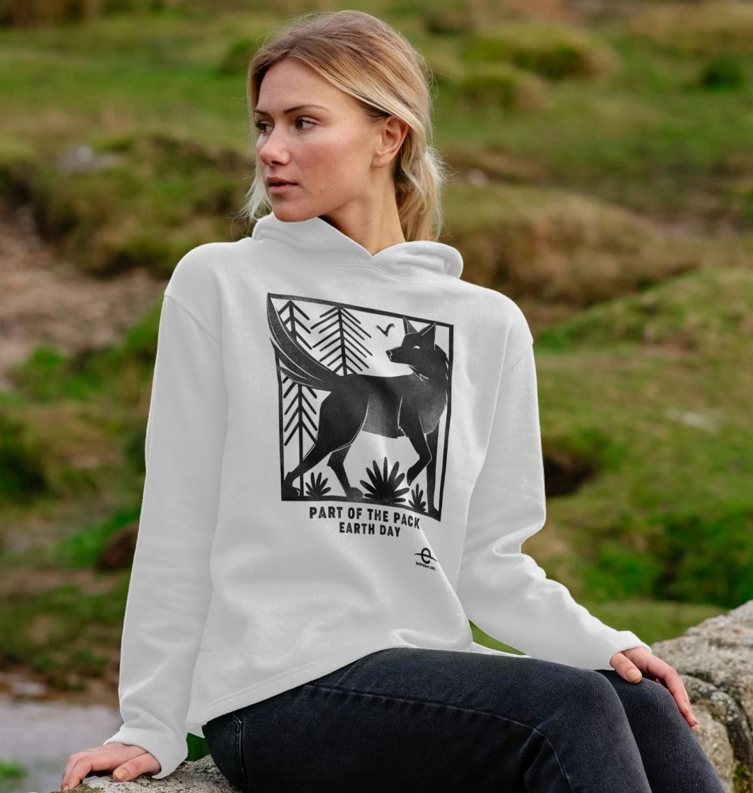 relaxed fit hoodie women's