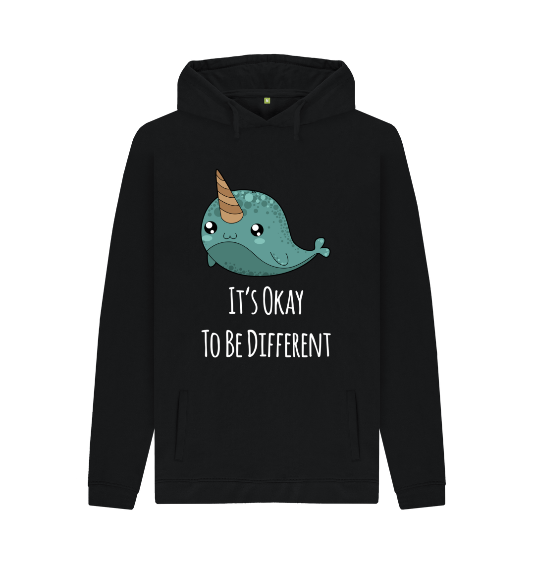 It s Okay Cute Narwhal Hoodie