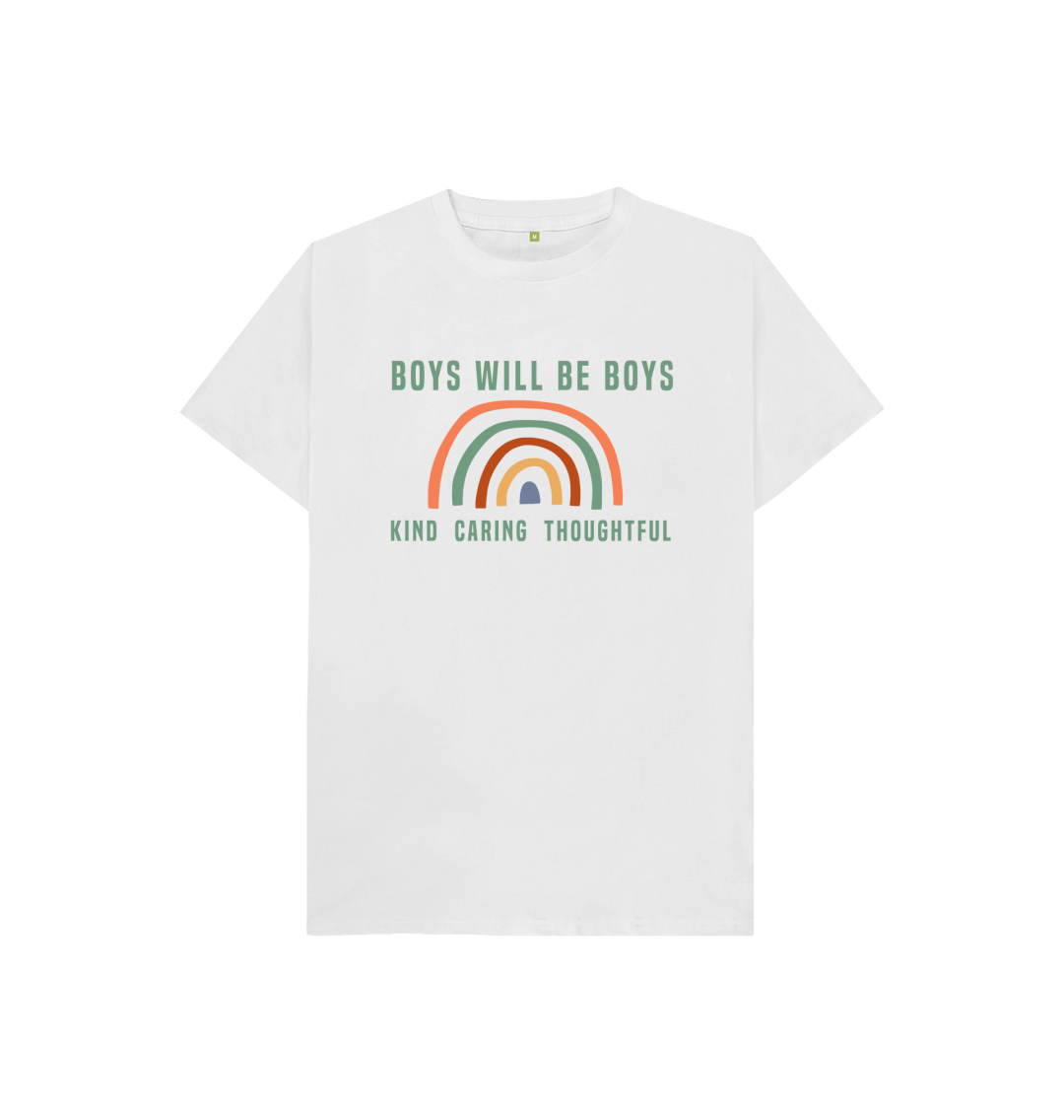 boys rainbow t shirt