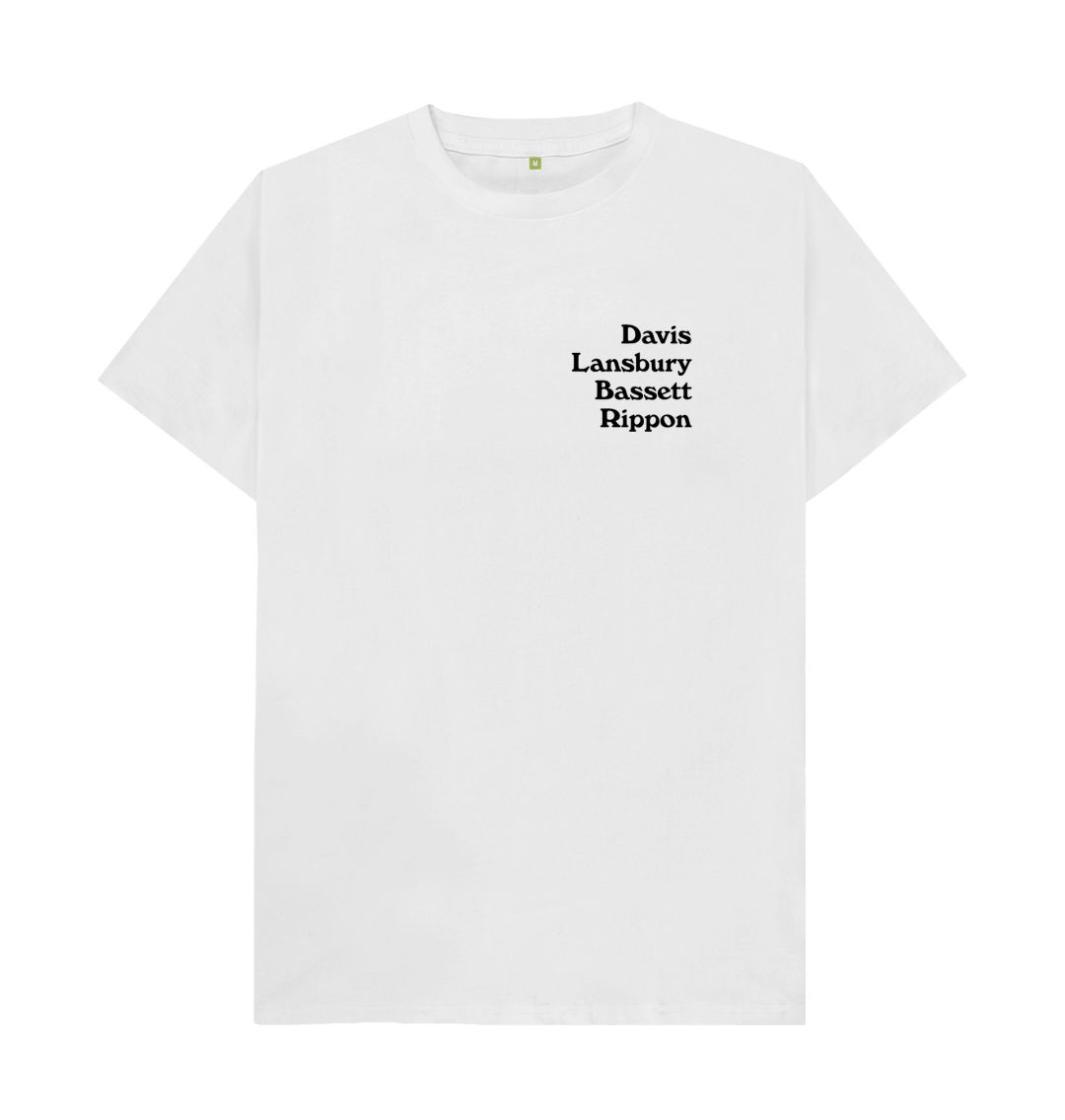 【THREE TIMES】 Angela tee The Angela Tee - White Print