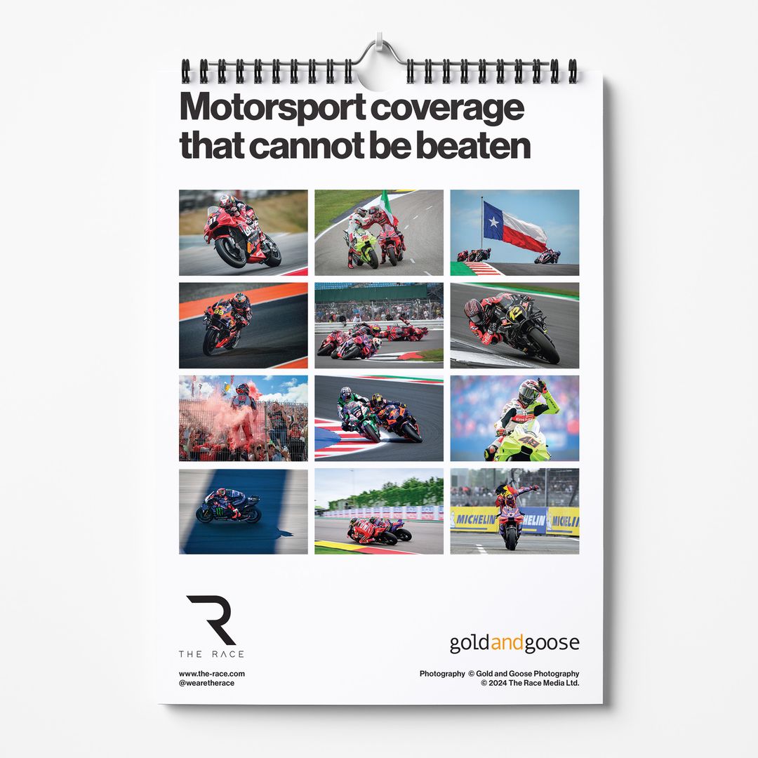 The Race Moto 2025 Wall Calendar