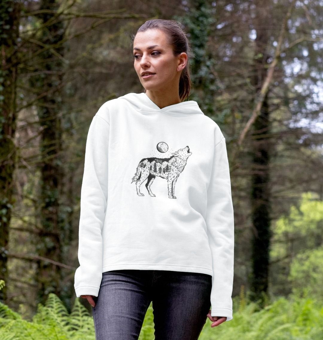 Wolf hoodie sale women's