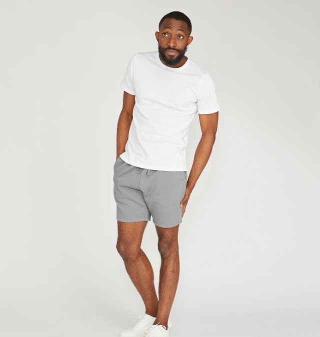 Shorts white on sale organic cotton