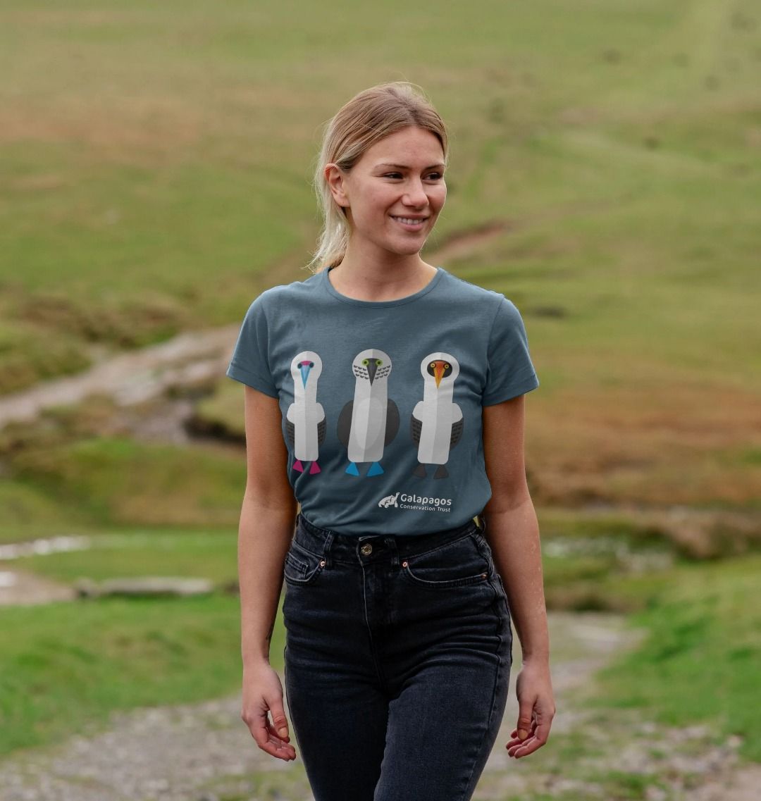 GALAPAGOS / 鬱P Galapagos Boobies - Women's T-Shirt
