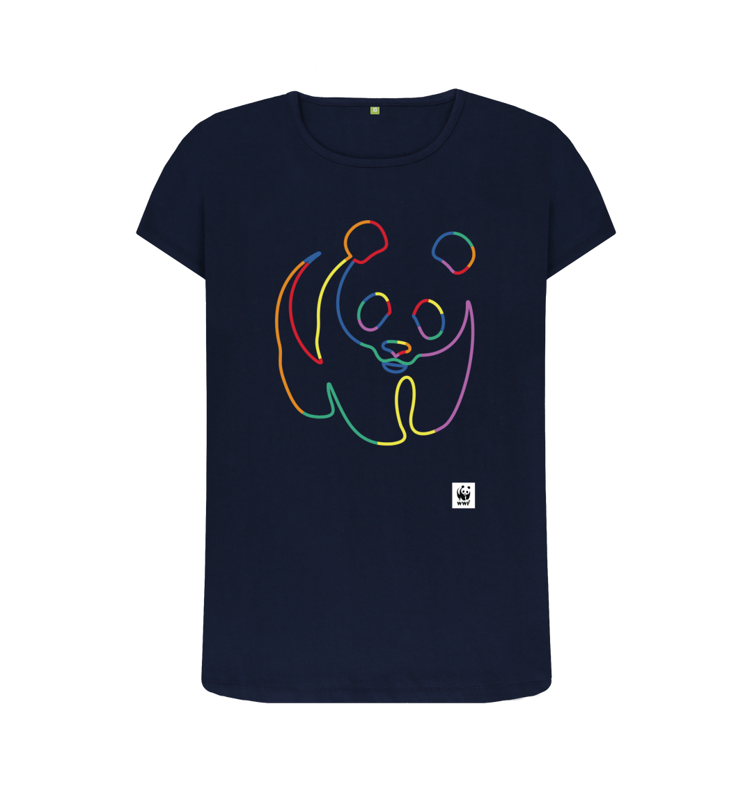Wwf Rainbow Panda T Shirt 