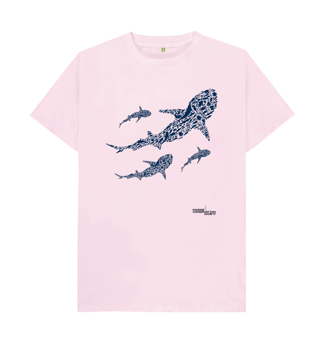 Save Our Seas T-shirt Navy Version