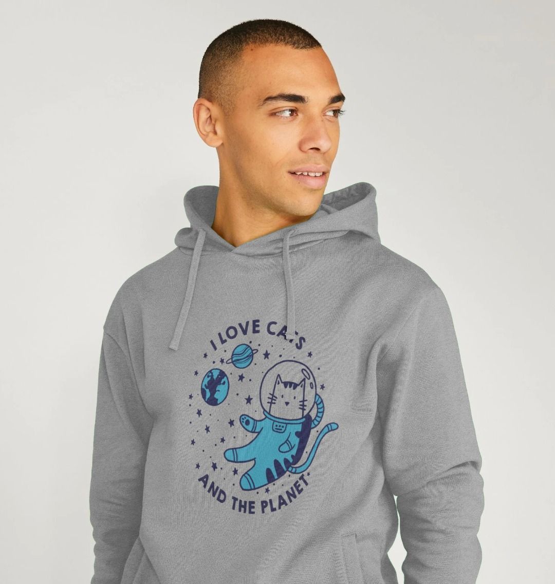 I Love Cats and The Planet Hoodie
