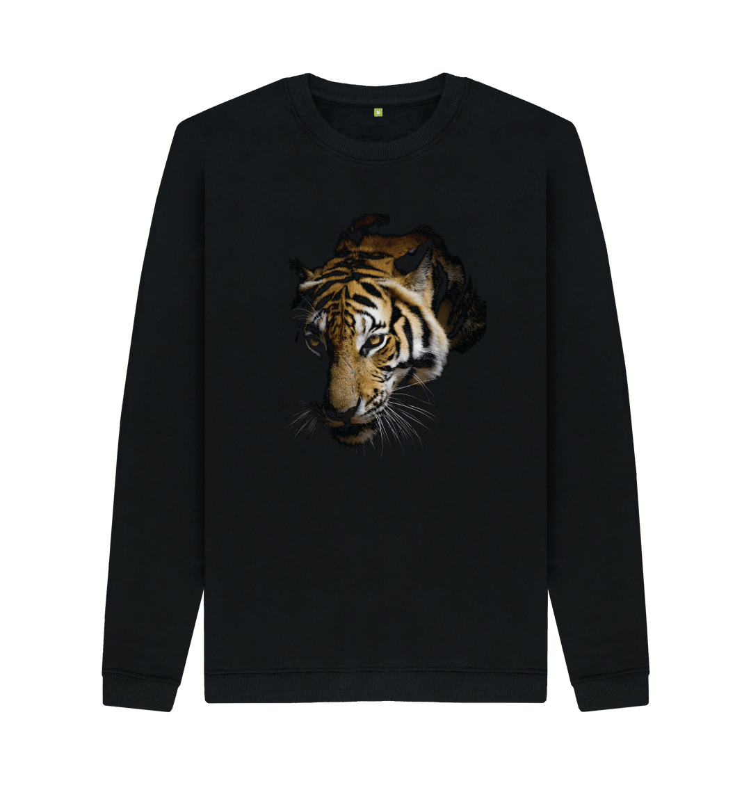 Black discount tiger jumper