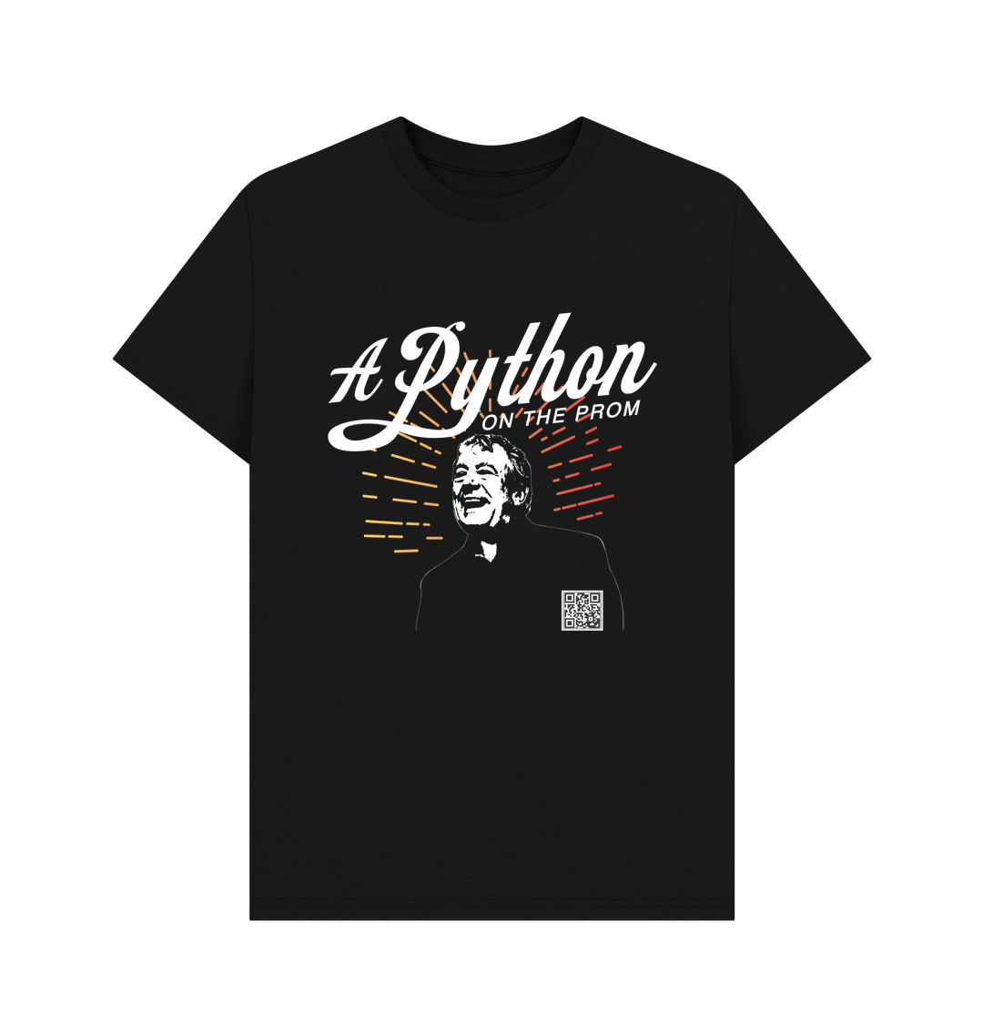 Python On The Prom Men\u2019s T-shirt