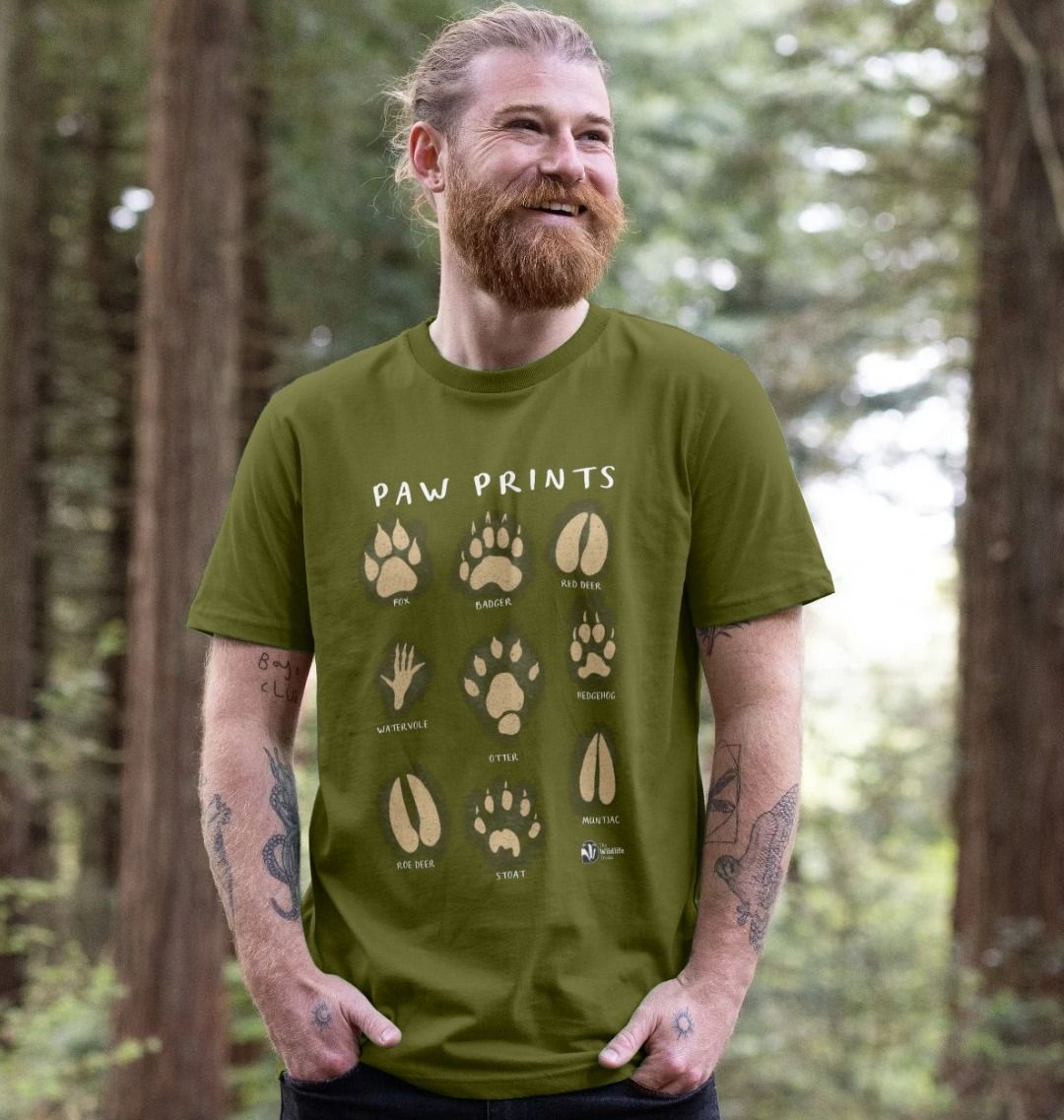 Paw print t shirt on sale